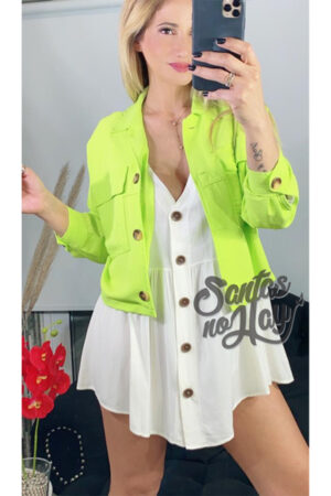Chaqueta crepe