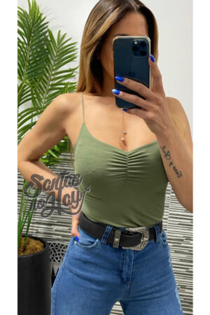 Musculosa tiritas modal con algodón +colores