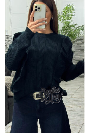 Sweater de lana mohair